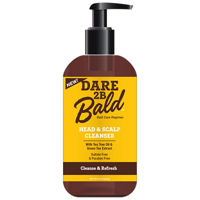 HIGH TIME DARE 2B BALD Head & Scalp Cleanser (8oz) HIGH TIME DARE 2B BALD Head & Scalp Cleanser (8oz)