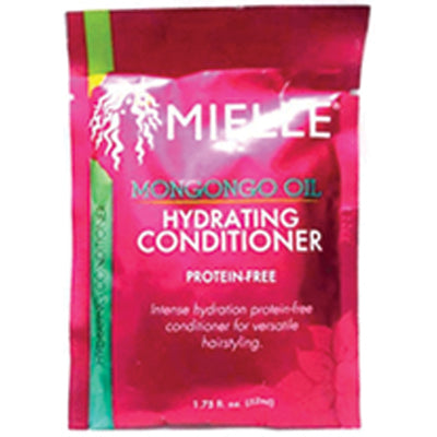 MIELLE MONGONGO OIL PROTEIN  HYDRA COND 1.75oz PACKET(cs/24)