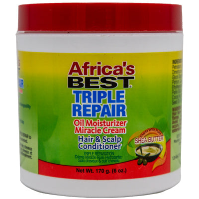 AFRICA'S BEST MIRACLE CREME 6OZ TRIPLE REPAIR