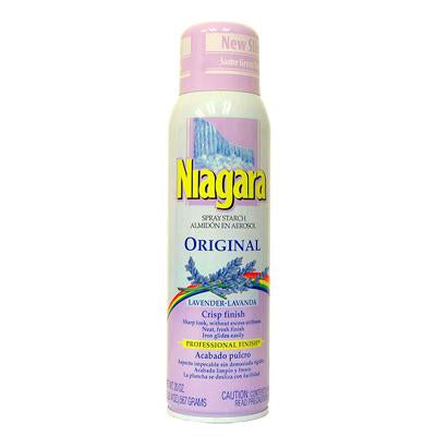 Niagara Spray Starch Lavender Aerosol 20 oz