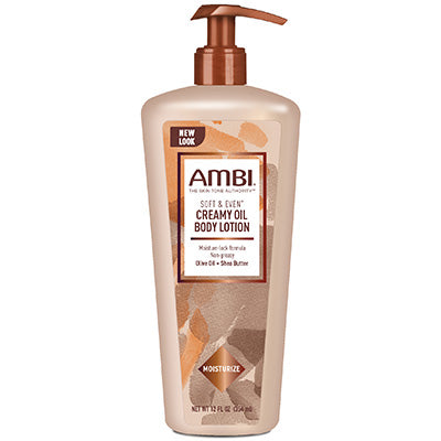 Ambi Soft & Even Creamy Oil Lotion 12 oz (DL/3)