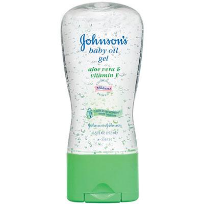 Johnson & Johnson Baby Oil Gel 6.5 oz (DL/6) Aloe & Vitamin