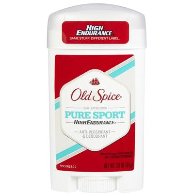 Old Spice High Endurance Stick 3 oz Pure Sport A.P.