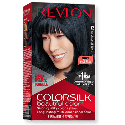 Colorsilk Hair Color #12 Naturl Blue/Black 1Bb #47662312