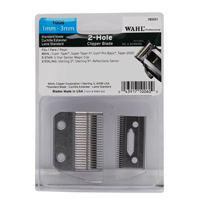 Wahl 2 Hole Blade 1Mm - 3Mm
