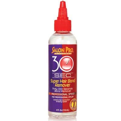 Salon Pro 30 Sec Hair Bonding Glue Remover Oil 4 oz