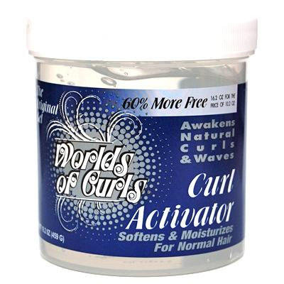 World Of Curls Gel Activator 16.2 oz Regular