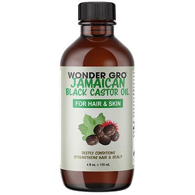 Wonder Gro Hair & Skin Oil 4oz Jamaican Black Castor Oil