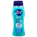 ZEST BODY WASH 18oz AQUA (CS/6)