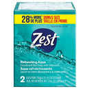ZEST BATH BAR 4.12oz AQUA 2 PK (CS/48)