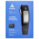 ANDIS INCRED 18 PC CORDLESS STYLING CLIPPER  KIT
