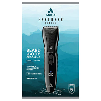 ANDIS EXPLORER SERIES BEARD & BODY GROOMING TURBO TRIMMER
