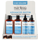 PETAL FRESH HAIR RESQ ADVANCED BIOTIN 12-PIECE DISPLAY