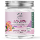 PETAL FRESH PURE RENEWING HIBISCUS & PAPAYA BODY BUTTER 6oz (cs/6)