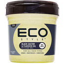 ECOSTYLE STYLING GEL BLACK CASTOR & FLAX SEED 32 OZ(CS/6)