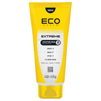 ECOSTYLE HOLDING GEL TUBE 6oz EXTREME SCULPTING HOLD (CS/6)
