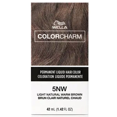 WELLA COLOR CHARM PERM LIQUID 5NW LIGHT NATURAL WARM BROWN