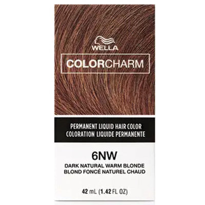 WELLA COLOR CHARM PERM LIQUID  6NW DARK NAT WARM BROWN (DL/6)