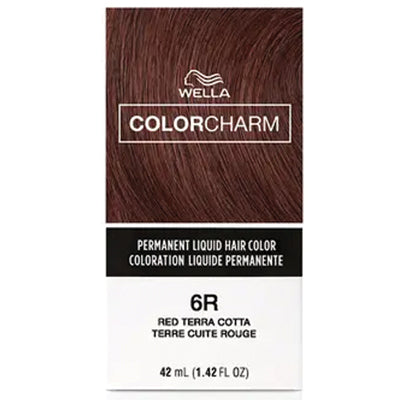 WELLA COLOR CHARM PERM LIQUID 6R RED TERRACOTTA