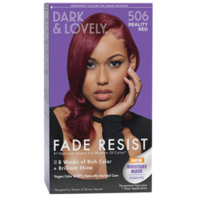 DARK & LOVELY FADE RESIST COLOR #506 REALITY RED #07022292