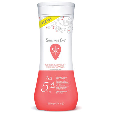 SUMMERS EVE CLEANSING WASH 15oz GOLDEN GLAMOUR