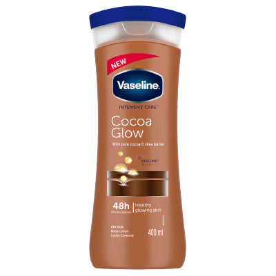VASELINE BODY LOTION 400ml COCOA GLOW (DL/6)