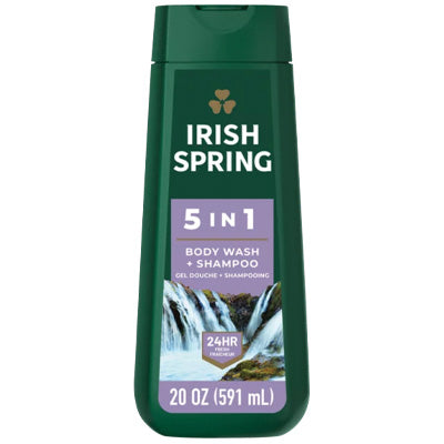 IRISH SPRING BODY WASH 20 OZ 5 IN 1 (CS/4)