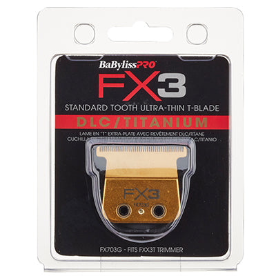 BABYLISSPRO FX BLADE FX3 STANDARD TOOTH ULTRA THIN T-BLADE TITANIUM FX
