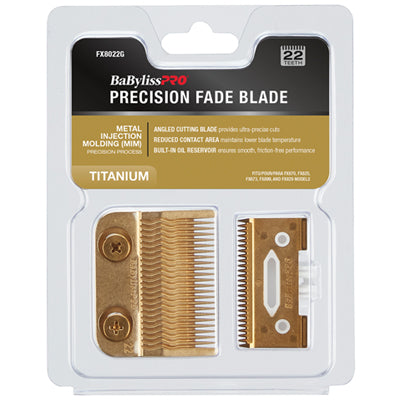 BABYLISSPRO FX BLADE PRECISION FADE BLADE GOLD FX8022G