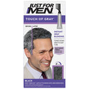 JUST FOR MEN TOUCH OF GREY COMB-IN HAIR COLOR BLACK T-55 (DL/3)