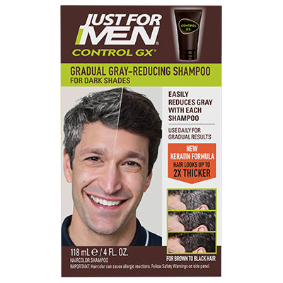 JUST FOR MEN CONTROL GX 4oz SHAMPOO (DL/3)