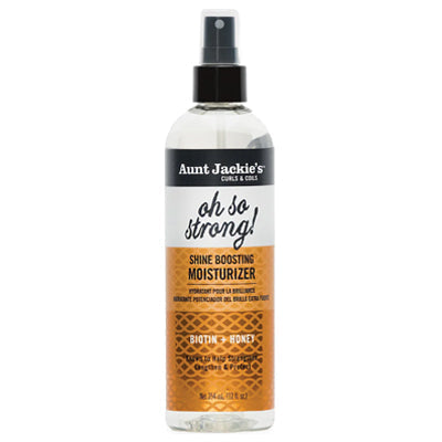 AUNT JACKIE'S BIOTIN + HONEY   SHINE BOOSTING MOISTURIZER 12oz