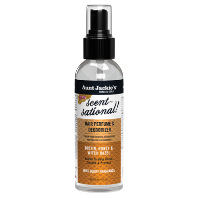 AUNT JACKIE'S BIOTIN & HONEY 4oz SCENT-SATIONAL HAIR PERFUME & DEODORIZER