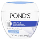 POND'S CREMA S 24 HOUR MOISTURIZER 14.1oz (DL/3)
