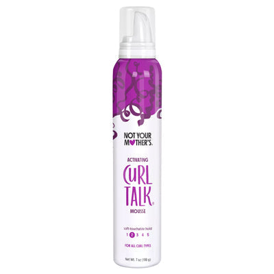 NOT YOUR MOTHER'S CURL TALK ACTIVATING MOUSSE 7oz (cs/6)