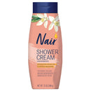 NAIR HAIR REMOVER SHOWER CREAM 12oz ARGAN OIL & ORANGE BLOSSOM