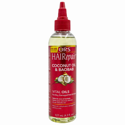 ORS HAIRepair VITAL OILS 4.3oz  DRY HAIR & SCALP (cs/6)