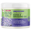 ORS OLIVE OIL BRAIDZONE EDGE & BRAIDING GEL 8oz (CS/6)