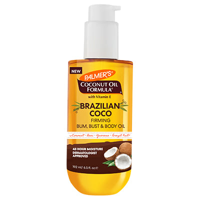 PALMERS COCONUT OIL FORMULA BRAZILIAN COCO FIRMING BODY OIL 6.5oz (DL/3)