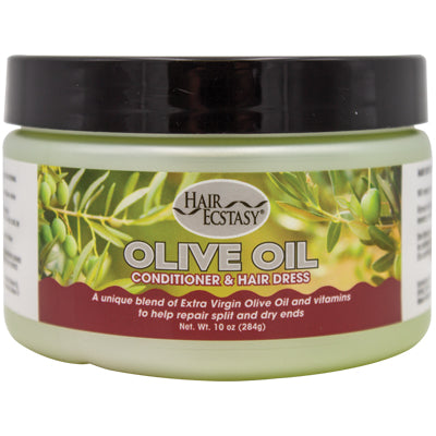 Hair Ecstasy Olive Oil Conditioner & Hair Dress 10oz