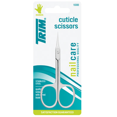 TRIM NAIL CARE CUTICLE SCISSORS (DL/4)