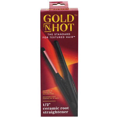 GOLD N HOT CERAMIC PROFESSIONAL STRAIGHTENER 1/2"