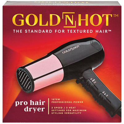 GOLD N HOT PROFESSIONAL 1875W PRO HAIR DRYER