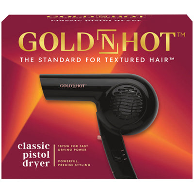 GOLD N HOT PROFESSIONAL 1875W CLASSIC PISTOL DRYER