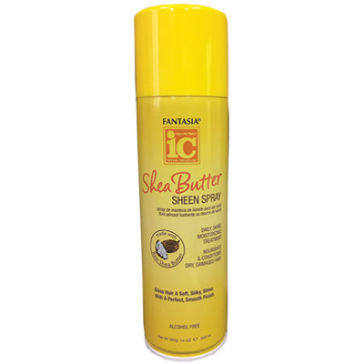 I.C. Shea Butter Sheen Spray 14 oz Alcohol Free
