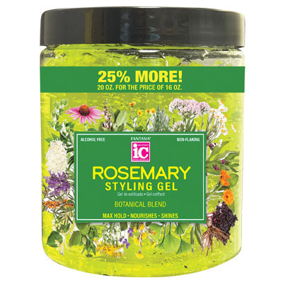 I.C. STYLING GEL 20oz ROSEMARY (CS/6)