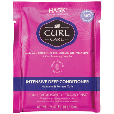 HASK CURL CARE INTENSIVE DEEP COND PACKET 1.75 OZ (DL/12)
