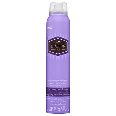 HASK DRY SHAMPOO 4.3oz BIOTIN (cs/4)