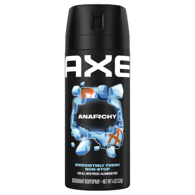 AXE BODY SPRAY 4 OZ ANARCHY