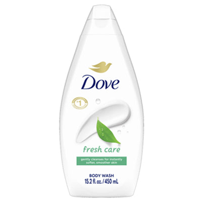 DOVE BODY WASH 15.2oz/ 450ml FRESH CARE